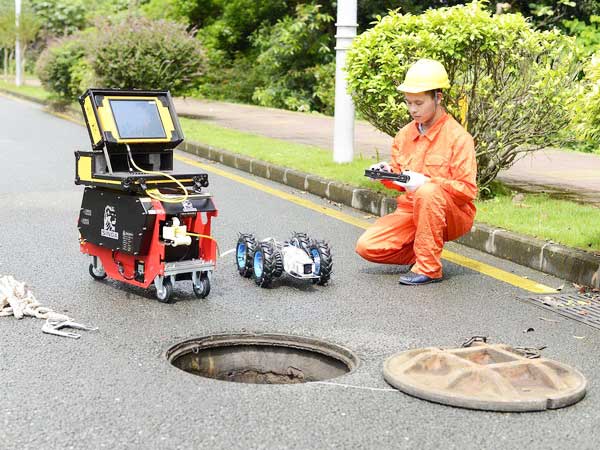 镇坪管道机器人检测