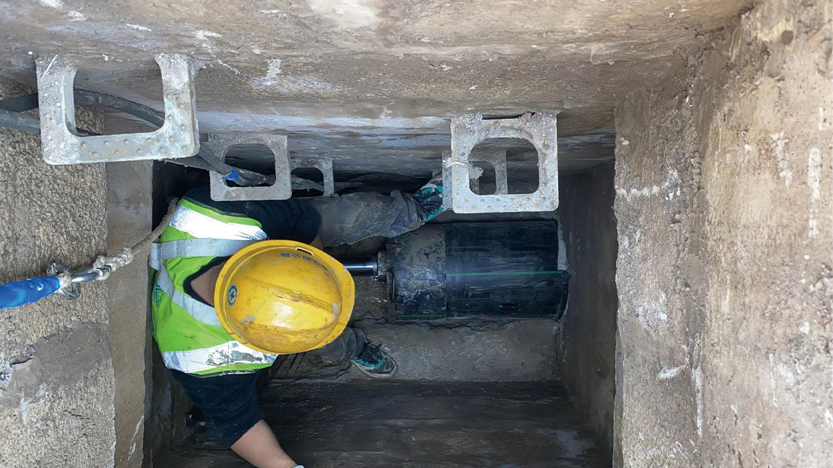 镇坪HDPE短管内衬法